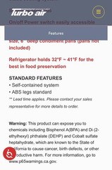 Turbo Air CTST-1800-13-N 70″ E-Line Countertop Salad Table, 8 Pan Capacity