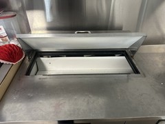 True TSSU-60-10 60” Sandwich Prep Table Refrigerator Stainless Steel NSF
