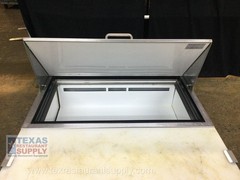 Sev-Ware SP29-8-HC 29” One Door Sandwich Prep Table With Casters