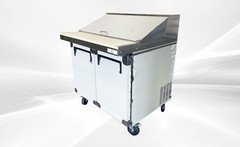 NEW 36″ Commercial Prep Table Mega Top Refrigerator Sandwich Salad Pizza NSF ETL