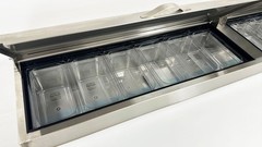 NEW 71″ Commercial Pizza Prep Table Refrigerator Pizzeria Sandwich Stainless NSF