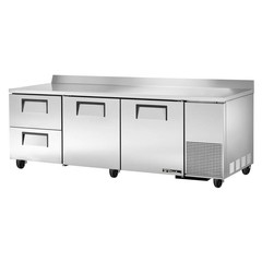 True TWT-93D-2-HC 93″ 2 Solid Door & 2 Drawered Deep Worktop Refrigerator, 31…