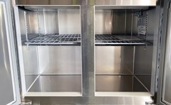 36″ Mega Top Pizza Prep Table 18 Pan Worktable Sandwich Salad Cooler NSF CSA