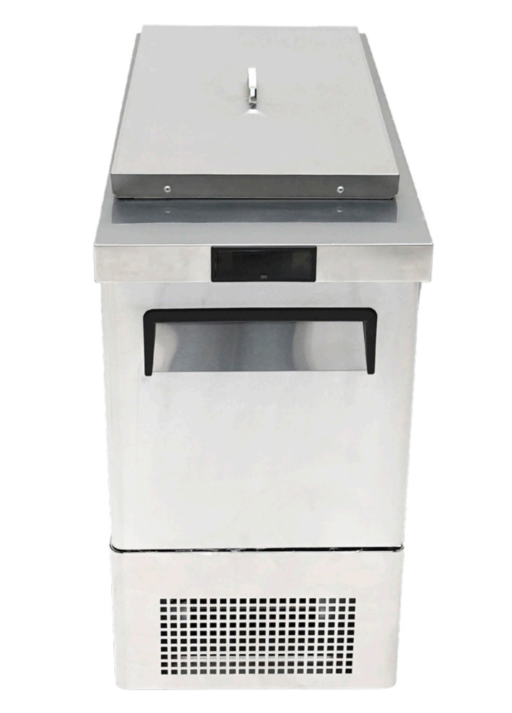 NEW 1 Door 17″ Refrigerated Prep Table Cooler w/ Night Cover NSF Atosa #1783