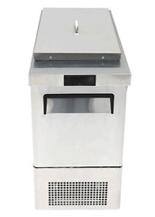 NEW 1 Door 17″ Refrigerated Prep Table Cooler w/ Night Cover NSF Atosa #1783