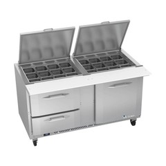 Victory VSPD60HC-24B-2 60″ Mega Top Refrigerated Sandwich/Salad Prep Table w/…