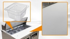 NEW 36″ Commercial Refrigerated Prep Table Cooler Salad Sandwich Pizza NSF ETL