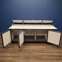 True Mfg. TPP-93 Refrigerated Prep Table (Used 1028890)