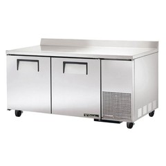 True TWT-67-HC 67″ Solid Two Door Deep Worktop Refrigerator, 21 Cu. Ft.