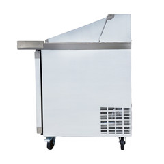 36″ Mega Top Pizza Prep Table 18 Pan Worktable Sandwich Salad Cooler NSF CSA
