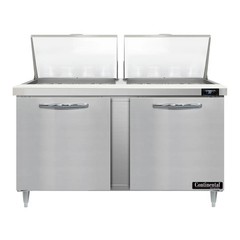 Continental Refrigerator D60N24M 60″ Mega Top Sandwich Prep Table w/ 2 Doors,…