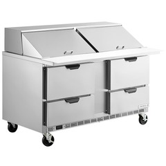 Beverage-Air Elite Series 60″ 4 Drawer Mega Top Refrigerated Sandwich Prep Table
