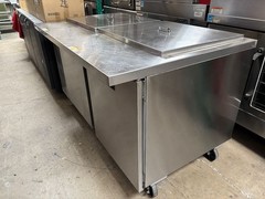 60″ Mega Top Refrigerated Sandwich Topping Prep Station Randell 9040K-513 NSF