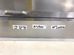 Prep Table/ Beverage Air DP119 Pizza Prep Table/ 4 Doors/ 119″ New Compressor